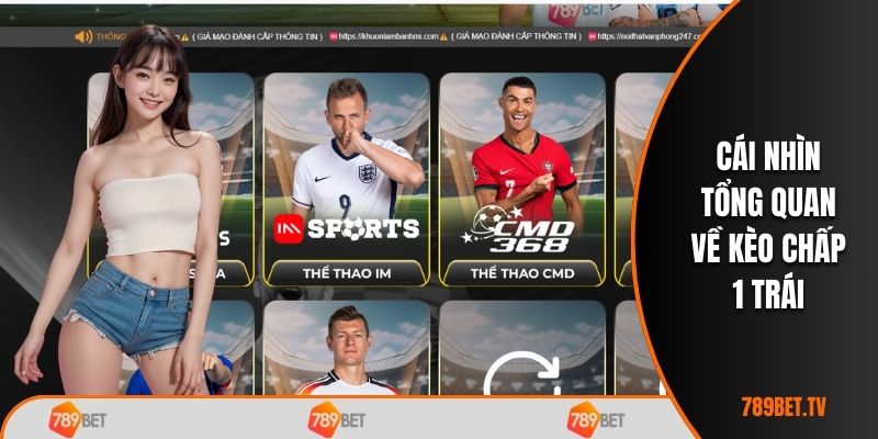 Cái nhìn tổng quan và sơ lược về kèo chấp 1 trái 