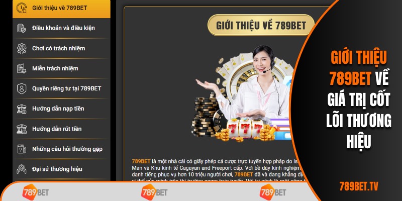 Giới thiệu 789BET về giá trị cốt lõi thương hiệu