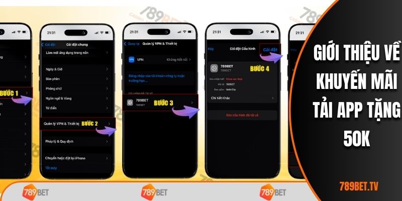 Giới thiệu về khuyến mãi tải app tặng 50k